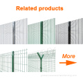Anti Climb Mesh Fence Anti Climb 358 Fence with Top Spikes Manufactory
